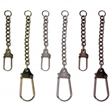 Набор металлических украшений Idea-Ology Metal Swivel Clasp W/Chain 