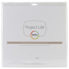 Фотофайлы Project Life Page Protectors 12"X12" 12/Pkg  