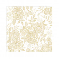 Веллум Maggie Holmes Willow Lane Vellum 12"X12" Golden W/Gold Foil Accents - Crate Paper