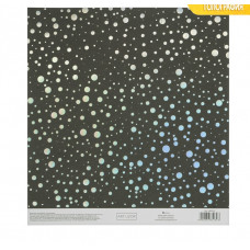Бумага для скрапбукинга с голографическим фольгированием «Ночное небо», 20 × 21.5 см