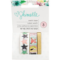 Набор бумажных скотчей Shimelle Little By Little Washi Tape от American Crafts