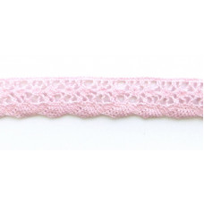 Кружевная лента «Рукоделие» 14мм цвет: светло-розовый