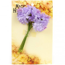 Цветы бумажные MAGIC HOBBY цв.4 сирень