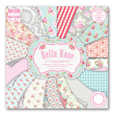 Набор бумаги для скрапбукинга 48 листов Bella Rose