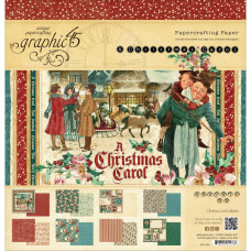 Набор бумаги "A Christmas Carol" 30x30