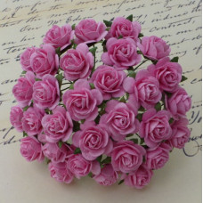 Розы  "Ярко-розовые" 15 мм