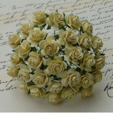 Розы  "Кремовые" 15 мм