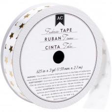 Лента Gold Star от American Crafts Fabric Tape 
