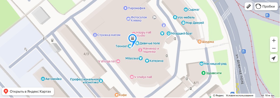 Карта проезда